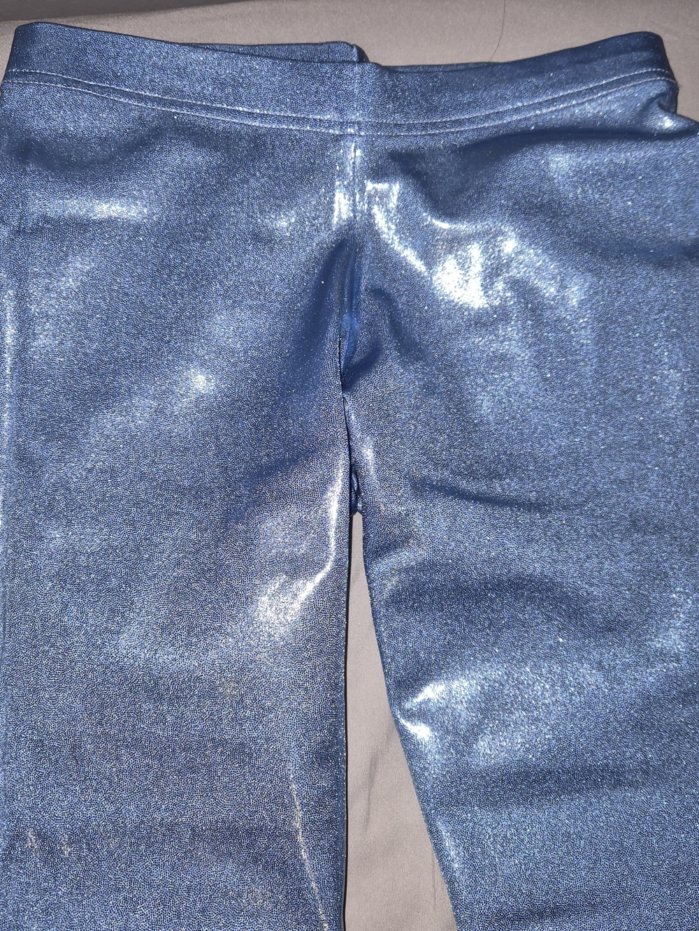 Blackmilk Shimmer Metallic Blue Leggings